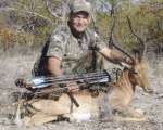 Nick Drahi's 3rd trip with KMHA
yields another trophy Impala
